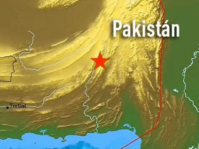 Fuerte terremoto de 7.8 grados en Pakistán deja 30 muertos