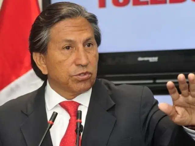Alejandro Toledo confirmó que asistirá este viernes a la Comisión de Fiscalización