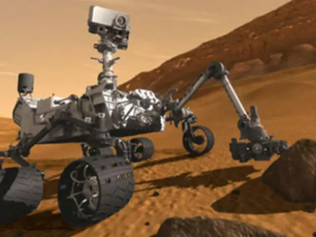 Robot Curiosity confirma presencia de agua en el suelo de Marte