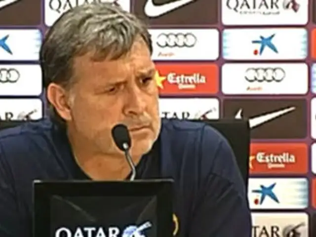 Gerardo Martino: Mi incidencia en el Barcelona de momento es mínima