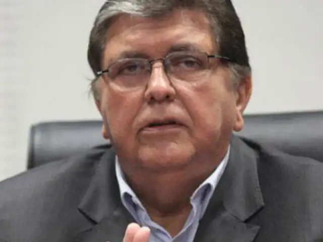 Congreso: aprueban dos informes de comisión que investigó a Alan García