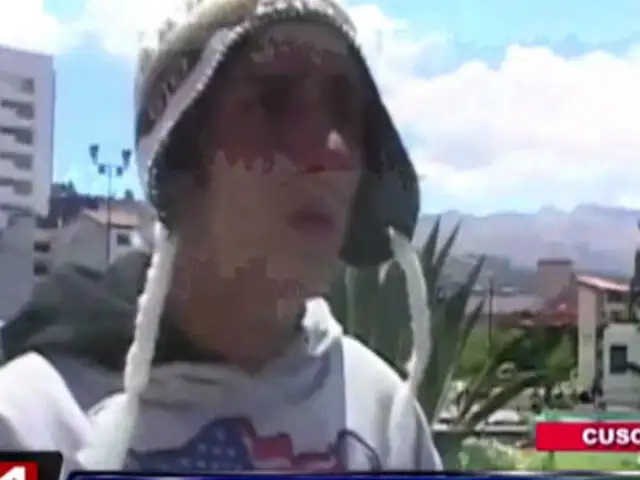VIDEO: delincuentes roban a turistas colombianos que viajaban para visitar Cusco