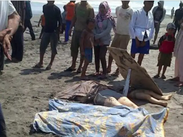 Indonesia: naufragio deja 22 inmigrantes ilegales muertos y 35 desaparecidos