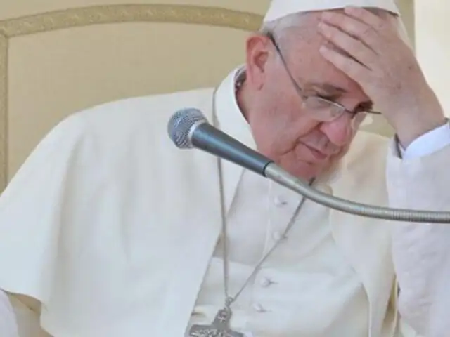 Papa advierte que el diablo trata de generar una guerra dentro del Vaticano