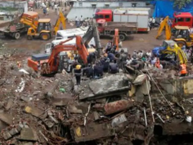 India: a 50 ascienden los muertos por derrumbe de edificio en Bombay