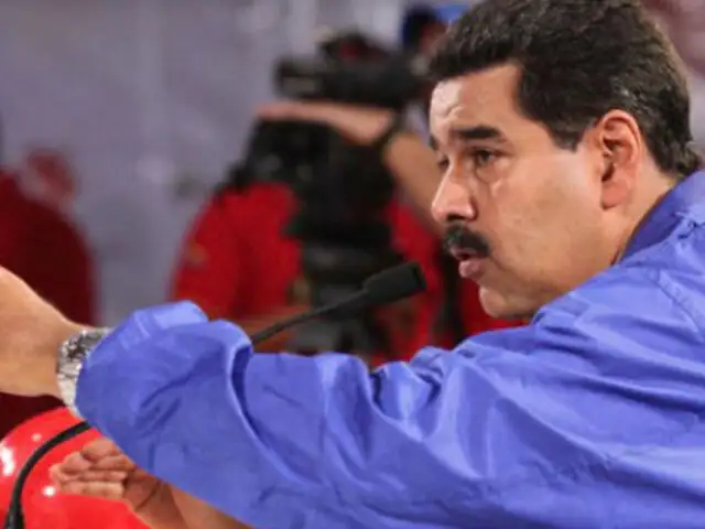 Nicolás Maduro expulsó a diplomáticos de EEUU por supuesto 