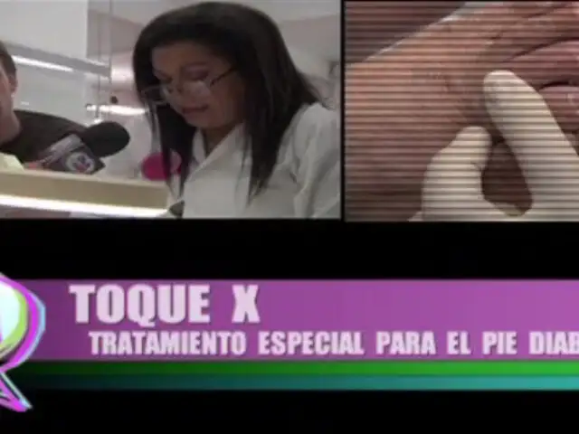 ‘Toque X’ ofrece tratamiento de pedicure especial para las personas diabéticas