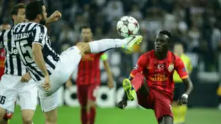 Juventus empató 2-2 con el Galatasaray por la Champions League