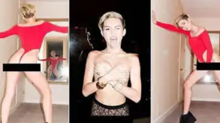 Miley Cyrus sorprende a seguidores con fotos en actitudes pornográficas