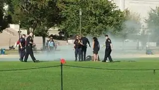 EEUU: hombre queda al borde de la muerte tras prenderse fuego cerca al Capitolio