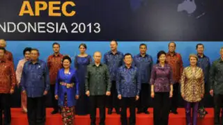 Presidente Humala participa en fotografía con los líderes de APEC 2013