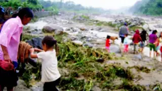 Alerta por amenaza de desbordes en más de 130 ríos a nivel nacional