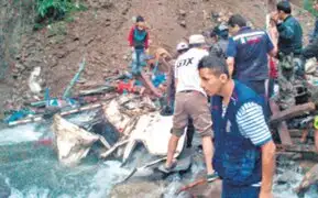 Gobierno dispone apoyo a familiares de 51 víctimas de accidente en Cusco