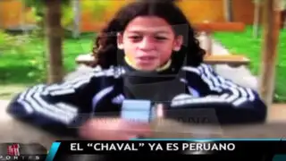 El 'chaval' ya es peruano: imágenes nunca antes vistas del joven Benavente