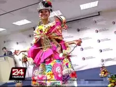 Miss Perú Universo Cindy Mejía lucirá traje típico ‘Mamay Wanka’ en Rusia