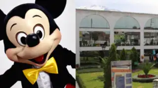 Homenaje de Municipalidad de Arequipa a Mickey Mouse genera polémica