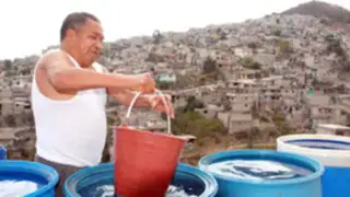 Solo en la zona urbana más de 2 millones de peruanos no acceden al agua