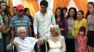 Paraguay: una centenaria pareja se casa ante la Iglesia luego de 80 años