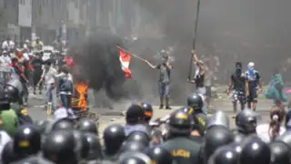 Presidente Humala indicó que "vándalos de La Parada no pueden quedar impunes"