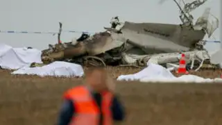 Avión con paracaidistas se estrella en Bélgica y deja once muertos
