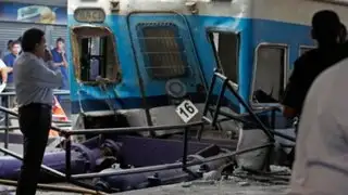Impactantes imágenes del choque del tren en Argentina que dejó 99 heridos