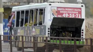 Rusia: atentado suicida contra bus de pasajeros deja 6 muertos y 27 heridos