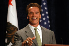 ‘Estrella de Hollywood’ Arnold Schwarzenegger quiere ser presidente de EEUU