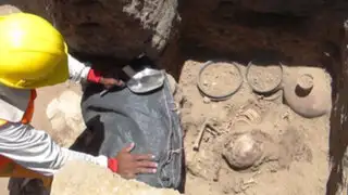 Hallan nuevas cámaras funerarias de la cultura Chimú en Lambayeque