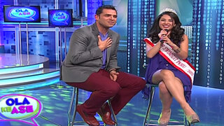 Andrea Luna presentó a las bellas candidatas del Miss Swimsuit Perú 2013