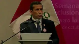 Ollanta Humala: El norte de nuestro gobierno es la inclusión social