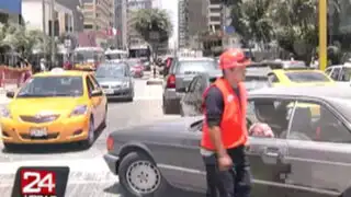 Vecinos de Miraflores incómodos por obras en la avenida Larco
