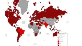 FOTOS: Naciones Unidas difunde mapamundi de la evolución de la marihuana