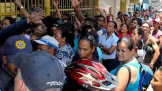 Venezuela: caos y violencia en supermercados por escasez de alimentos