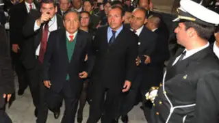 Alejandro Toledo llegó al Congreso para declarar ante Comisión de Fiscalización