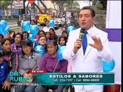 Decenas de personas asisten a campaña ginecológica en Panamericana TV.