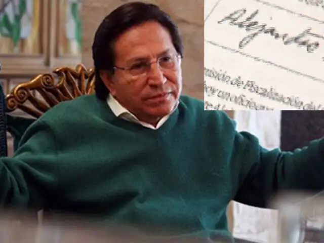 Toledo desmiente que firma en carta enviada a Fiscalización sea falsa