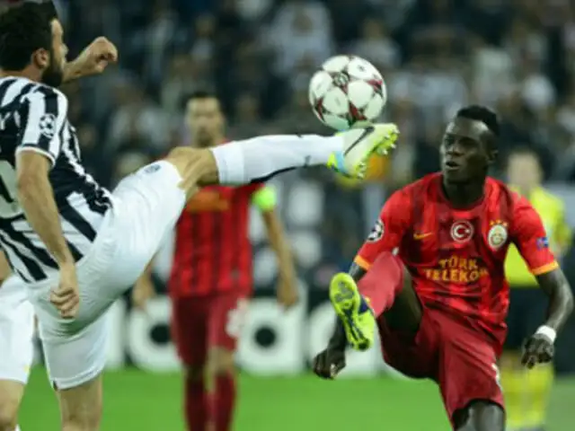Juventus empató 2-2 con el Galatasaray por la Champions League