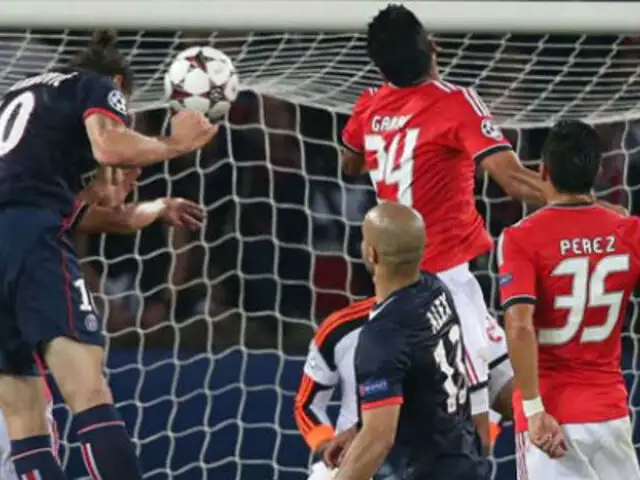 Paris Saint-Germain vapuleó 3-0 al Benfica en Francia