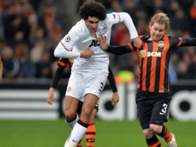 Shakhtar Donetsk igualó 1-1 con el Manchester United en Ucrania