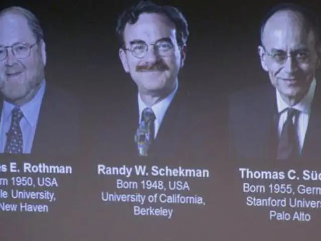 Nobel de Medicina 2013 fue otorgado a dos estadounidenses y un alemán