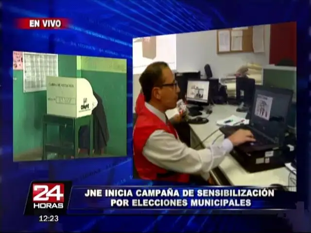 JNE lanza campaña informativa para próximo proceso electoral en Lima