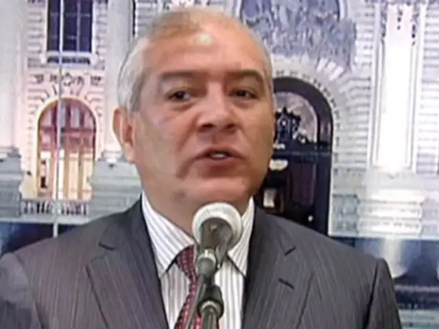Ministro Pedraza critica liberación para colaboradores de terroristas en el Vraem