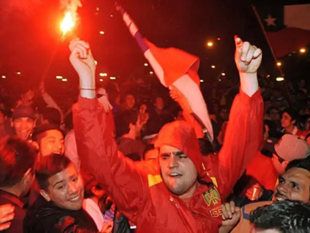Festejos por clasificación de Chile a Brasil 2014 terminan en disturbios y saqueos