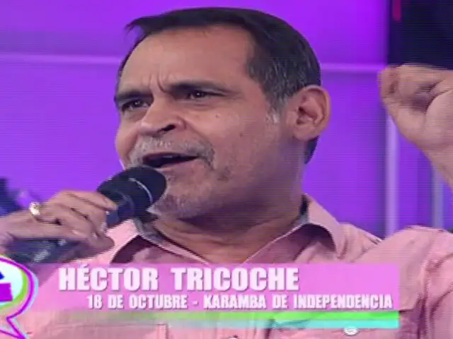 Baila al ritmo de la salsa con Héctor Tricoche y su canción ‘Doce rosas’