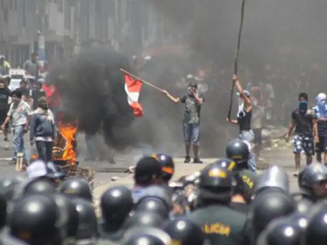 Presidente Humala indicó que "vándalos de La Parada no pueden quedar impunes"
