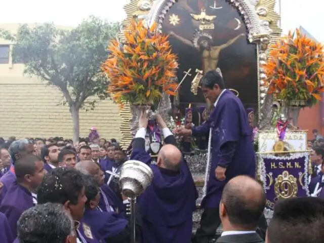 Cristo Moreno bendijo a niños y enfermos en su cuarto recorrido