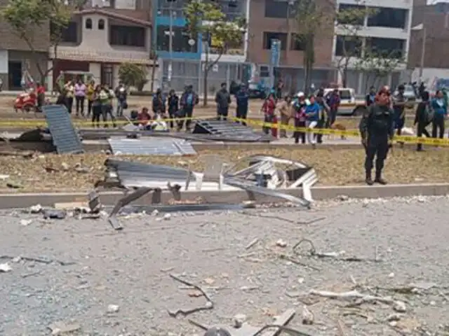 Ate: terrible explosión de caldero en fábrica de lácteos dejó siete heridos