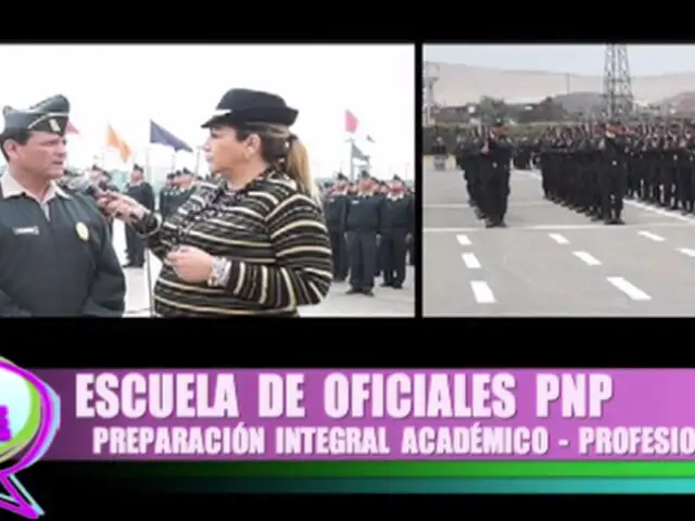 Segmento Vocaciones nos presenta ‘Un día en la Escuela de Oficiales de la PNP’