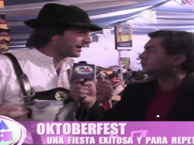 El ‘Che Nato’ nos muestra todo lo que no se vio del ‘Oktoberfest Perú 2013’