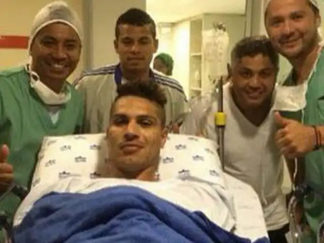 Paolo Guerrero fue intervenido exitosamente tras superar crisis nerviosa